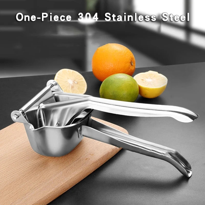 Stainless Steel Fruits Juicer Squeezer Lemon Manual Citrus Orange Hand Press Machine Durable Kitchen Tool