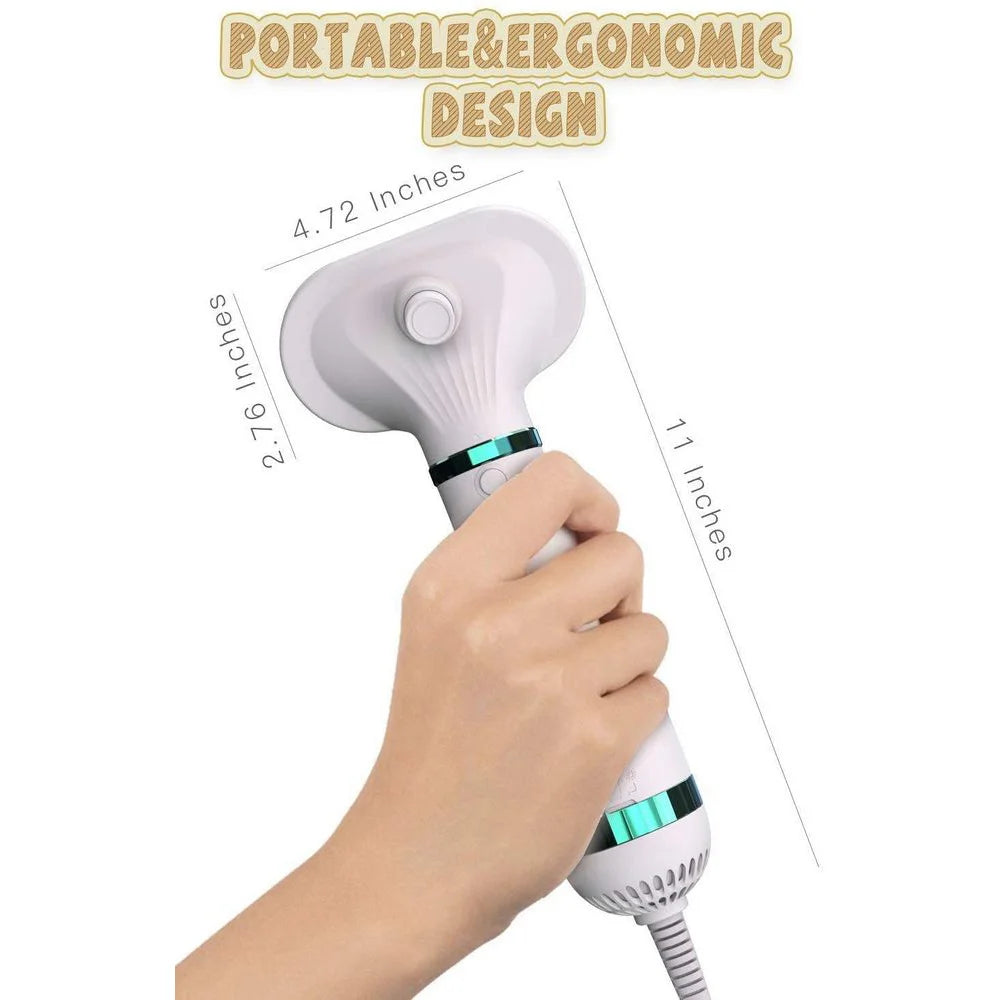 Pet Hair Dryer Dog Grooming Hair Dryer With Shaving Brush Adjustable Temperature Pet Hair Dryer Supplies