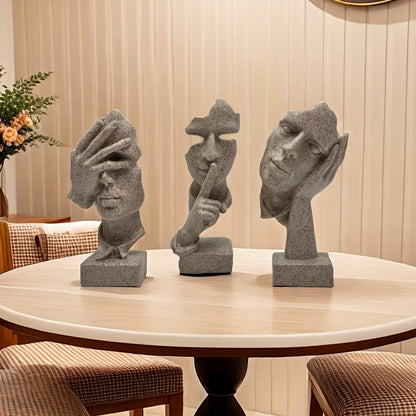3pcs spring new abstract art decoration