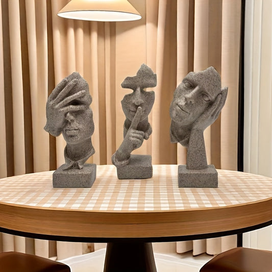 3pcs spring new abstract art decoration