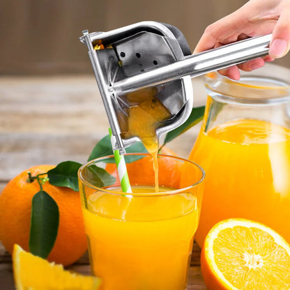 Stainless Steel Fruits Juicer Squeezer Lemon Manual Citrus Orange Hand Press Machine Durable Kitchen Tool