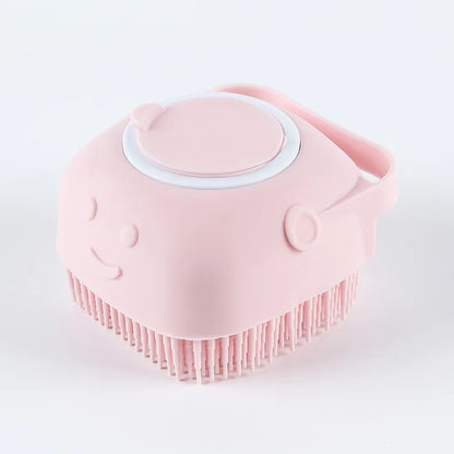 Bathroom Puppy Big Dog Cat Bath Massage Gloves Brush Soft Safety Silicone Pet Accessories for Dogs Cats Tools Mascotas Products