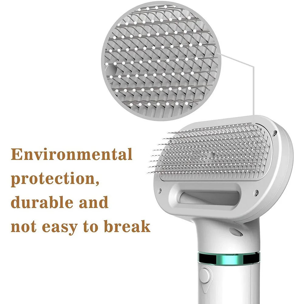 Pet Hair Dryer Dog Grooming Hair Dryer With Shaving Brush Adjustable Temperature Pet Hair Dryer Supplies